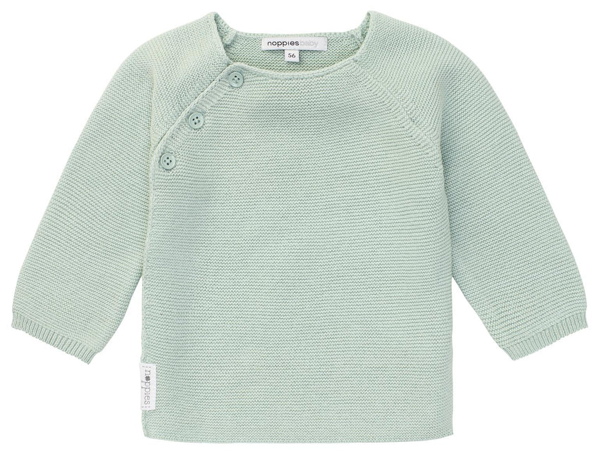 Noppies Baby Cardigan Pino Grey Mint Melange