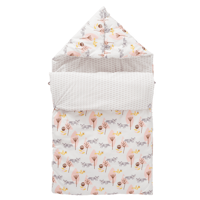 Fresk Voetenzak Fox Pink - Fresk - Babywinkel - 8718754231817