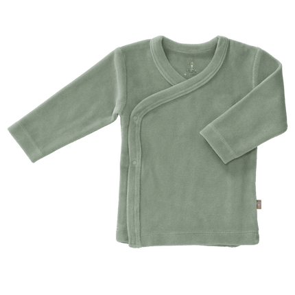 Fresk Wikkelvestje Velours Forest Green - Fresk - Babywinkel - 8720088954355