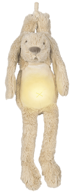 Happy Horse Knuffel Beige Rabbit Richie met Nachtlampje en Geluid 34cm - Happy Horse - Babywinkel - 8711811105052