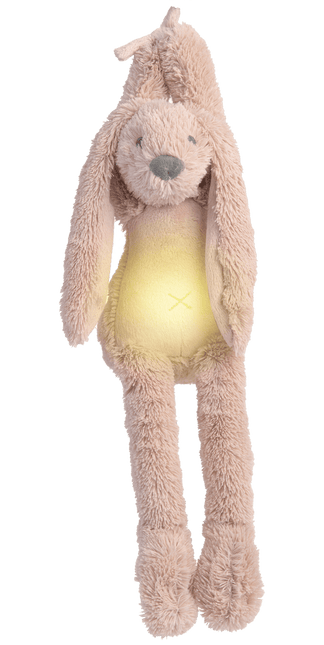 Happy Horse Knuffel Old Pink Rabbit Richie met Nachtlampje en Geluid 34cm - Happy Horse - Babywinkel - 8711811105038