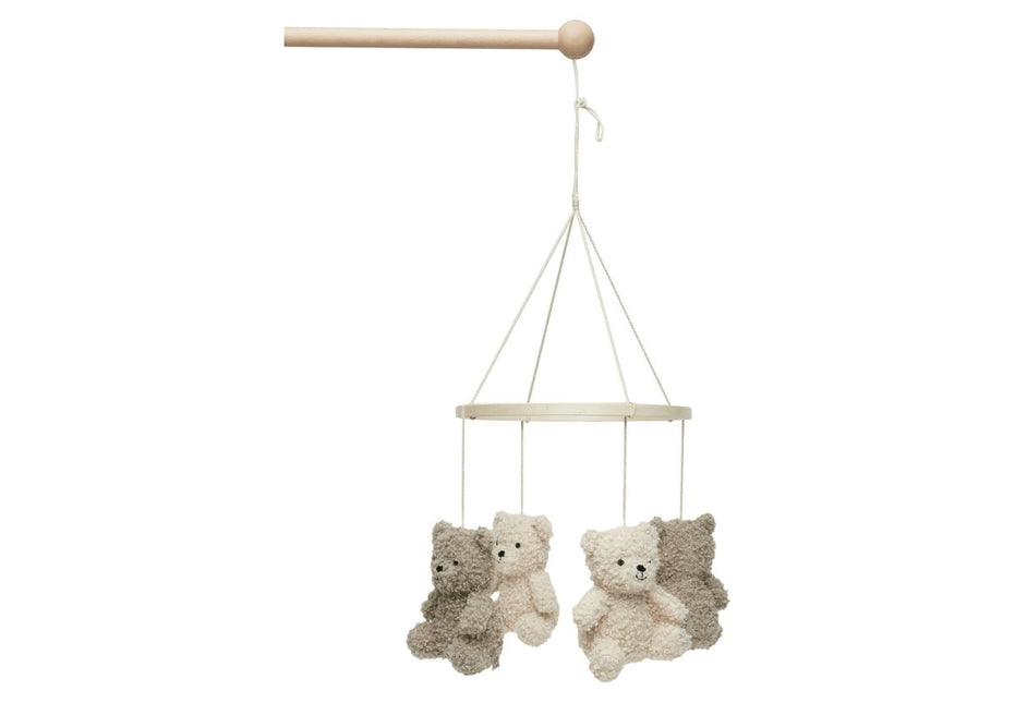 Jollein Baby Mobiel Teddy Bear Olive Green/Naturel - Jollein - Babywinkel - 8717329388789