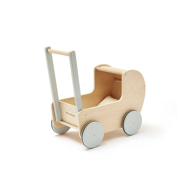 Kid's Concept Houten Speelgoed Poppenwagen - Kid's Concept - Babywinkel - 7340028731016