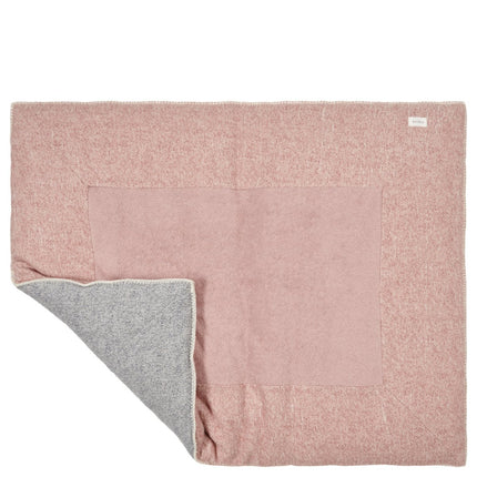 Koeka Boxkleed Vigo Old Pink/Sparkle Grey 80x100cm - Koeka - Babywinkel - 8718276164709