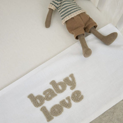 Meyco Ledikantlaken Baby Love Sand Melange 75X150cm - Meyco - Babywinkel - 4054703224320