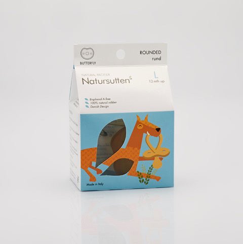 Natursutten Speen Vlinder Kers L - Natursutten - Babywinkel - 894654002325