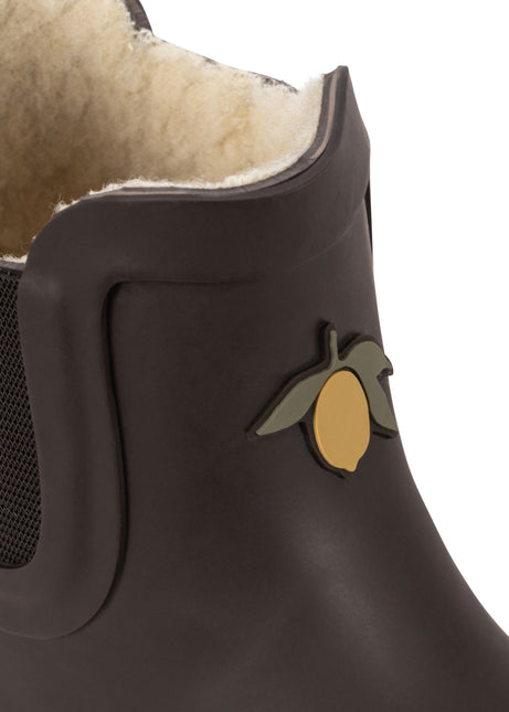 Konges Slojd Botas de lluvia Lemon Lowchocolate Marrón