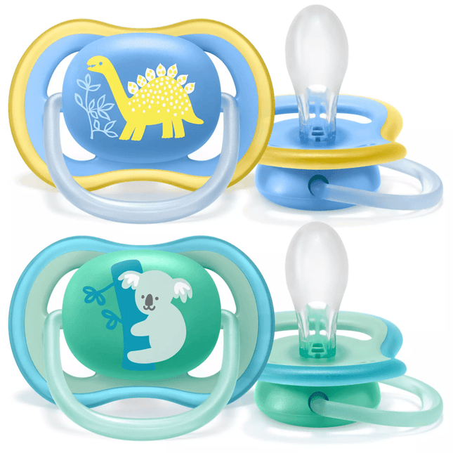 Philips Avent Speen Ultra Air 18m+ 2st Dino Koala - Philips Avent - Babywinkel - 8710103896128