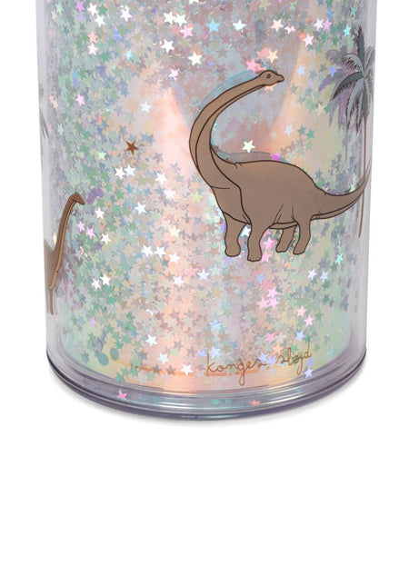 Konges Slojd Vaso para beber Dino Glitter