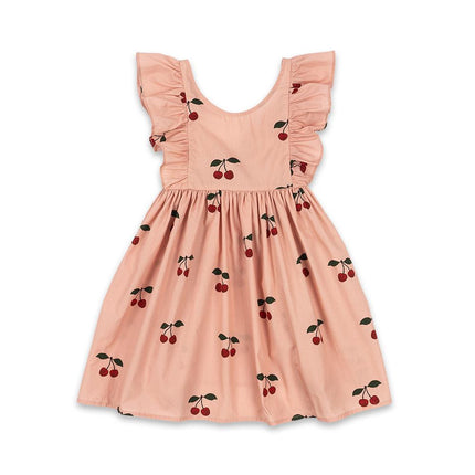 Konges Slojd Vestido Verbena Gots Ma Grande Cerise Blush