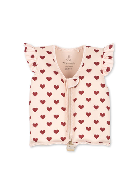 Chaqueta de baño Konges Slojd Amour Rouge