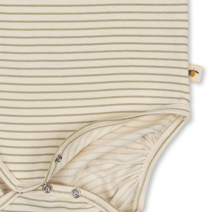 Konges Slojd Romper Manga Larga Tea Stripe