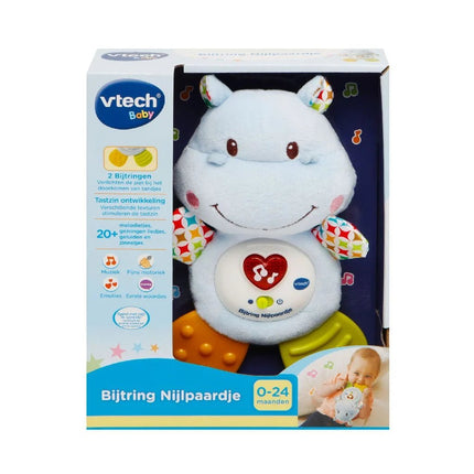 Vtech Bijtring Nijlpaardje - Vtech - Babywinkel - 3417765025235