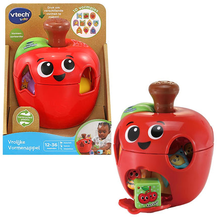 Vtech Vormenstoof Vrolijke Vormenappel - Vtech - Babywinkel - 3417765646232