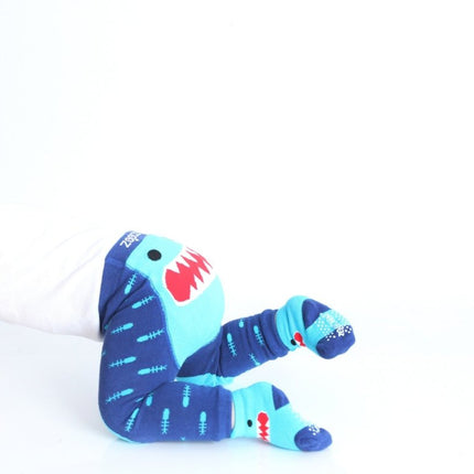 Zoocchini Baby Legging Sherman The Shark Inclusief Sokjes 6/12 Mnd - Zoocchini - Babywinkel - 855409006630